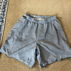 lululemon athletica Men's lined Sky Blue Athletic Shorts (size small)
